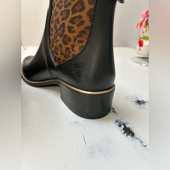 Kate Spade Domina Leopard Chelsea Ankle Boots - Picture 6 of 14